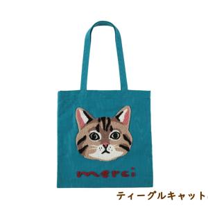 サガラ刺繍 マチなしトートバッグ 犬雑貨 犬グ...の詳細画像4