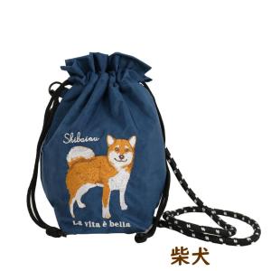 刺繍Chordショルダーバッグ シュナウザー/...の詳細画像4