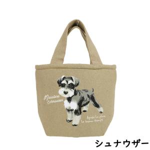 ポケット付きランチトート Dogsー犬雑貨/イ...の詳細画像2
