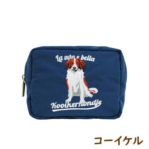 刺繍ポーチ シュナウザー/コーイケル/柴犬/プ...の詳細画像2