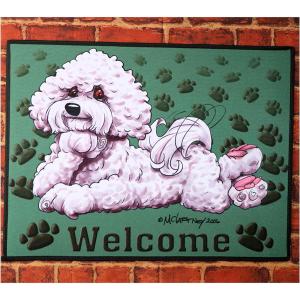 ビションフリーゼ グッズ マットの商品一覧 通販 Yahoo ショッピング