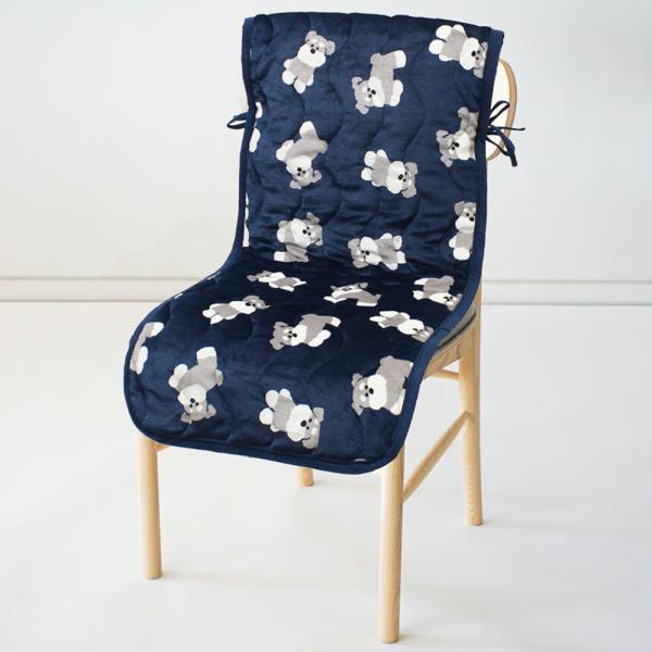 在庫限り　チェアカバー　シュナウザー　犬雑貨・犬グッズ・スワンネル・チェアカバー