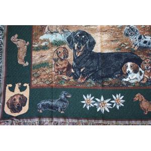 在庫限り ゴブラン織り タペストリー ダックス...の詳細画像2