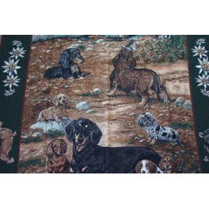 在庫限り ゴブラン織り タペストリー ダックス...の詳細画像4