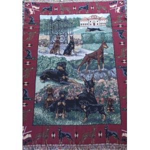 在庫限り ゴブラン織り タペストリー ドーベル...の詳細画像1