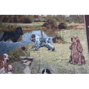 在庫限り ゴブラン織り タペストリー イングリ...の詳細画像2