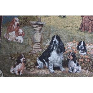 在庫限り ゴブラン織り タペストリー イングリ...の詳細画像3