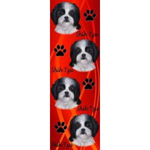 在庫限り　3D ブックマーカー シーズー/ブラック＆ホワイト　輸入雑貨　犬雑貨　犬グッズ