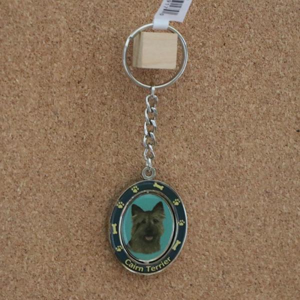 在庫限り　スピン　ドッグキーチェーン　ケアーン・テリア/ケアン　輸入雑貨　犬雑貨　犬グッズ