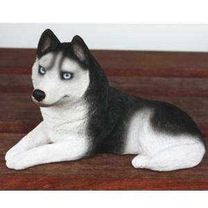 在庫限り　フィギュア　ドッグ　シベリアンハスキー　輸入雑貨　犬雑貨　犬グッズ