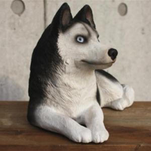 在庫限り フィギュア ドッグ シベリアンハスキ...の詳細画像1