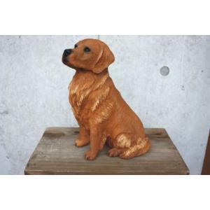 在庫限り フィギュア ドッグ ゴールデンレトリ...の詳細画像1