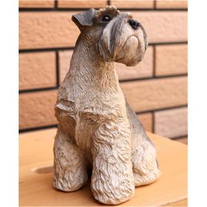 在庫限り フィギュア ドッグ シュナウザー 輸...の詳細画像2