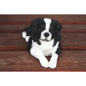 在庫限り　フィギュア　ドッグ　ボーダーコリー　輸入雑貨　犬雑貨　犬グッズ