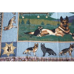 在庫限り ゴブラン織り タペストリー シェパー...の詳細画像2