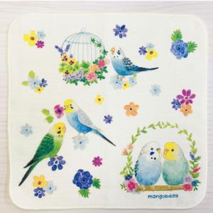☆ハンカチ☆ BirdCageシリーズ 鳥雑貨...の詳細画像1