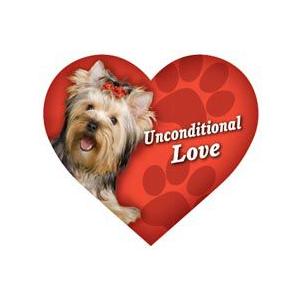 Dog ハートマグネット ヨークシャーテリア ヨーキー レッドハート輸入雑貨 犬グッズ 犬雑貨 Heart32 犬雑貨専門店 銀屋 通販 Yahoo ショッピング