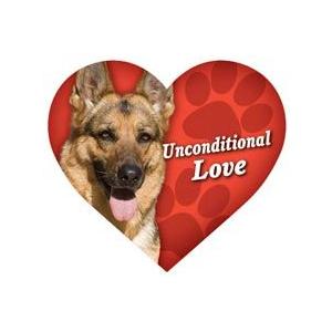 Dog ハートマグネット ジャーマンシェパード レッドハート 輸入雑貨 犬グッズ 犬雑貨 Heart41 犬雑貨専門店 銀屋 通販 Yahoo ショッピング