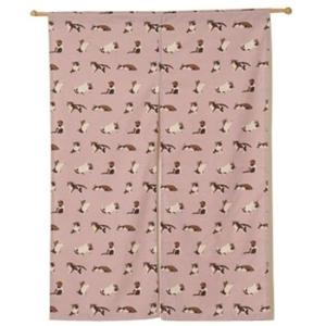 暖簾　ちびっこみやけ　猫雑貨・ネコグッズ・ねこ・三毛猫