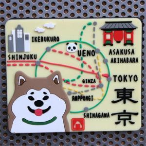 マグネット　ときょうあきやま　犬雑貨・犬グッズ・秋田犬