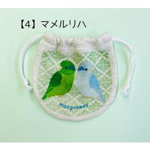 ミニ巾着 和柄ことりシリーズ 鳥雑貨・ことりグ...の詳細画像4