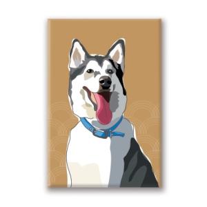 マグネットシリーズ　アラスカン・マラミュート　輸入雑貨　犬雑貨　犬グッズ