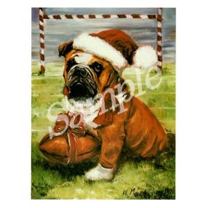 在庫限り クリスマスカード Ruth ブルドッグ...の商品画像