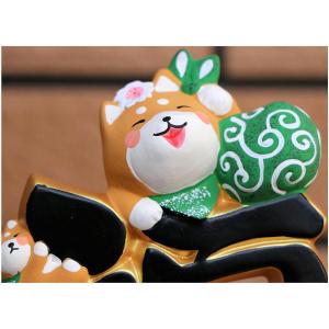 吉祥文字 福来るワン 柴犬/シバ 置物 オブジ...の詳細画像4