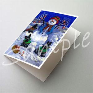 在庫限り クリスマスカード スコティッシュ・テリ...の商品画像