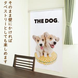暖簾【のれん】 THE DOG ウェルシュ・コ...の詳細画像1