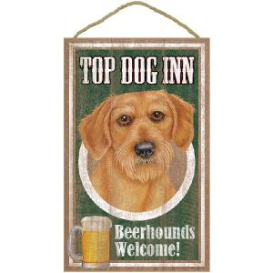 在庫限り ウェルカムボード プードル/ホワイト 輸入雑貨・犬雑貨・犬