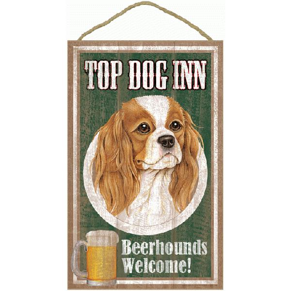 在庫限り　ウェルカムボード　ビッグサイズ　キャバリア 輸入雑貨・犬雑貨・犬グッズ