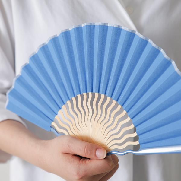 扇子 オシャレ UNE UNE 西川庄六商店 ウネウネ デザイン扇子 京都ぎんやんま