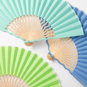 扇子 オシャレ UNE UNE 西川庄六商店 ...の詳細画像1