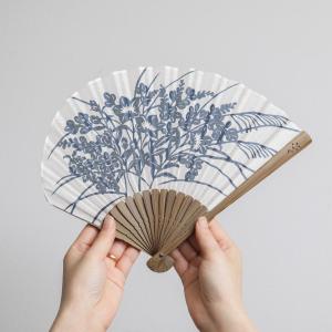 扇子 レディース 女性 布扇子 浴衣柄 布扇子...の詳細画像2