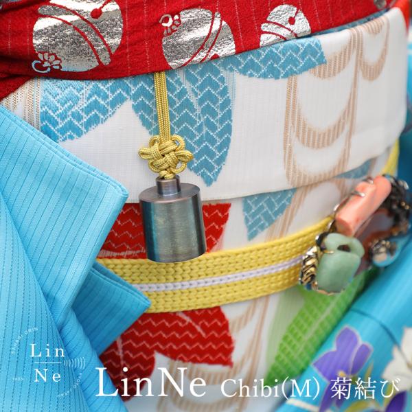LinNe Chibi(M) 菊結び 南條工房 京都 リンネ 宇治 京の名工 昇苑くみひも 組紐 お...
