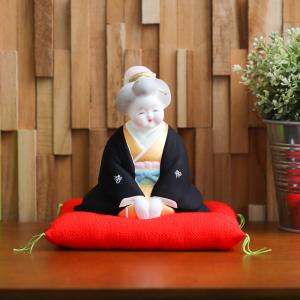 高砂 置物 高砂人形 日本製 縁起物 陶器 記念品 プレゼント