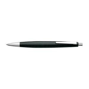 Lamy 2000 Ball Point Pen Stainless Steel Clip - Black/Brushed｜ginza-hobby