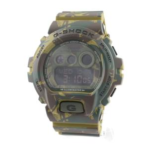 腕時計 メンズ カシオ（CASIO） Gショック（G-SHOCK） 6900型 デジタル クォーツ カモフラージュ グリーン/グリーン色 GD-X6900MC-3　／　当店再検品済