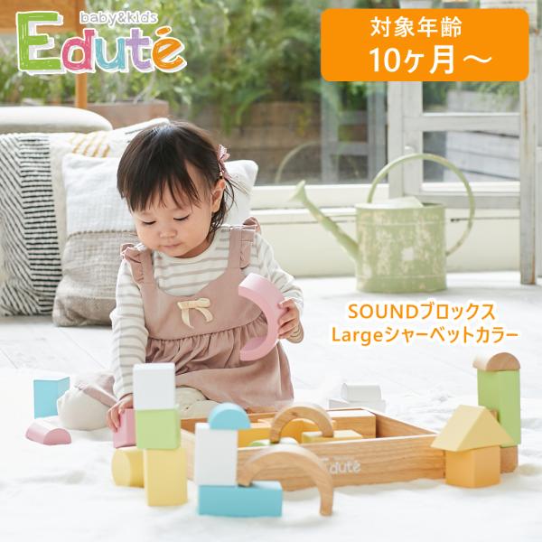 木製玩具 vEdute エデュテ ORG-024 EduteB&amp;K SOUNDブロックス Large...