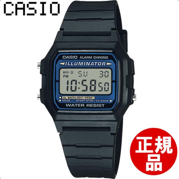 カシオ CASIO 腕時計 カシオ コレクション F-105W-1AWJH メンズ ブラック 旧製品...