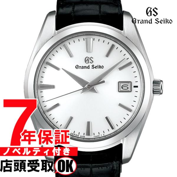 グランドセイコー SBGX295 セイコー腕時計 メンズ クオーツ 40mm ホワイト GRAND ...