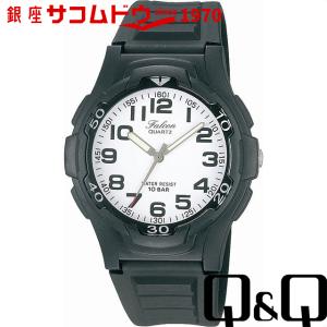 Q&Q キューアンドキュー 腕時計 ウォッチ Falcon (フォルコン) スポーツタイプ ホワイト VP84J851 メンズ[メール便 日時指定代引不可]｜ginza-sacomdo