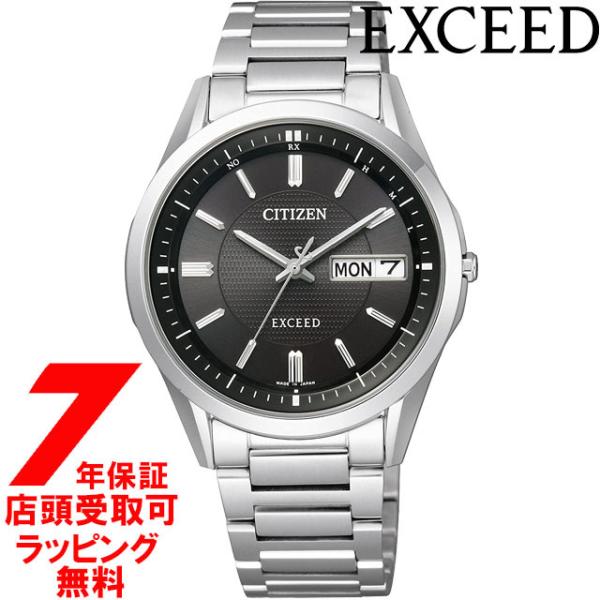 シチズン CITIZEN 腕時計 EXCEED エクシード エコ・ドライブ電波時計 デイデイトモデル...