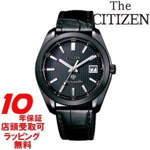 店頭受取対応 | The CITIZEN ザシチズン AQ4054-01E 腕時計 ウォッチ 高精度エコドライブ BLACK EAGLE メンズの商品画像