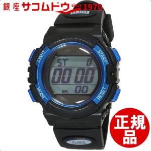 クレファー テルバ 腕時計 デジタル ソーラー TE-D052-BL ブルー｜ginza-sacomdo