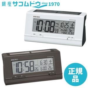 SEIKO CLOCK セイコー クロック SQ766K（黒メタリック）/ SQ766W (白パール...