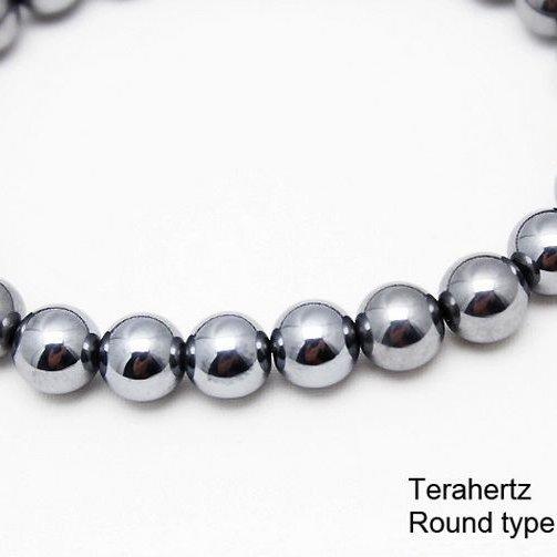 テラヘルツ鉱石  ブレスレット  ラウンド 8mm  t10-976
