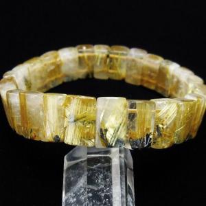 タイチンルチルクォーツ バングル ルチルクォーツ 一点物 [送料無料