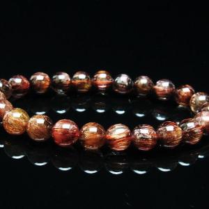 ルチルクォーツ ブレスレット ファイナルグレードルチル 9mm t15-10552